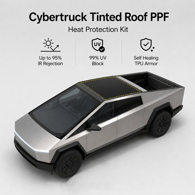 Cybertruck Tinted Roof Protection - PPF Kit