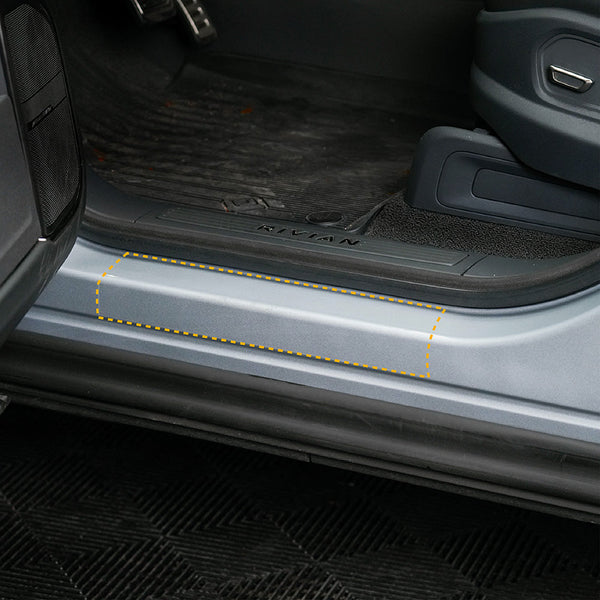 Door Sill Protection – PPF for Rivian R2
