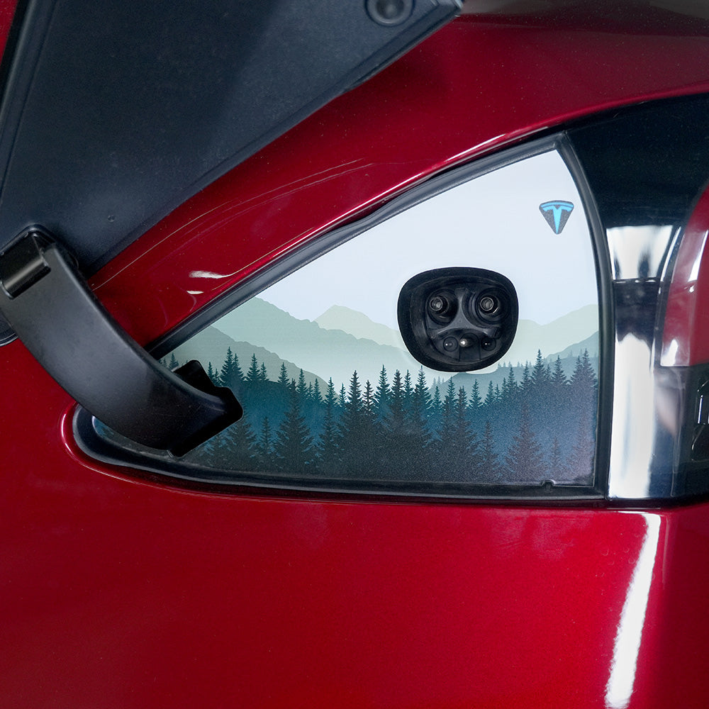 Charge Port Wrap for Model S