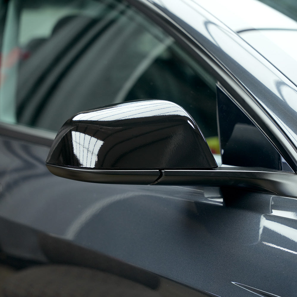 Mirror Vinyl Wrap for Model 3 | Gloss Black