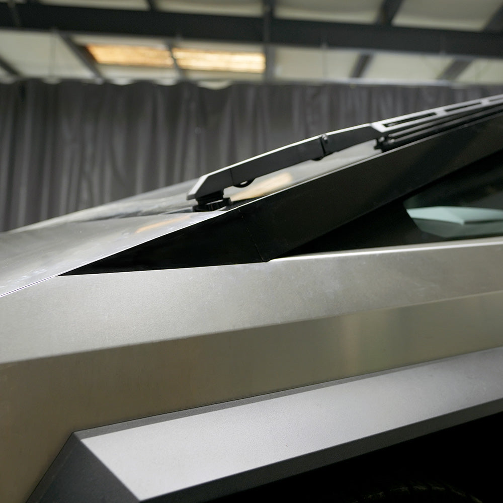 Pillar Delete Wrap for Cybertruck | Gloss black