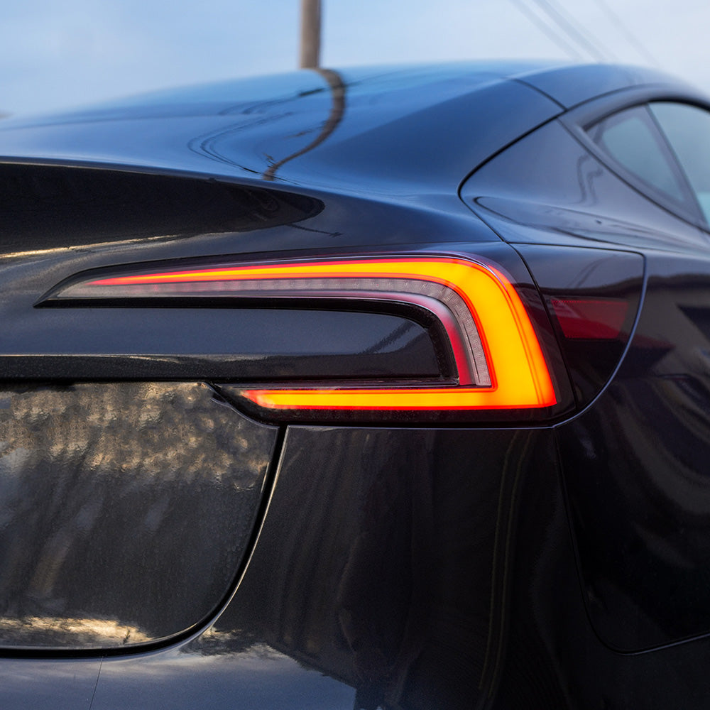 Model 3 Highland Refresh Tail Light PPF - Clear Gloss