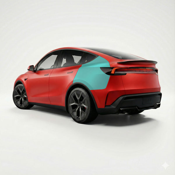 Rear Quarter Panel PPF for Tesla Model Y Juniper – Pre-Cut DIY Paint Protection Film