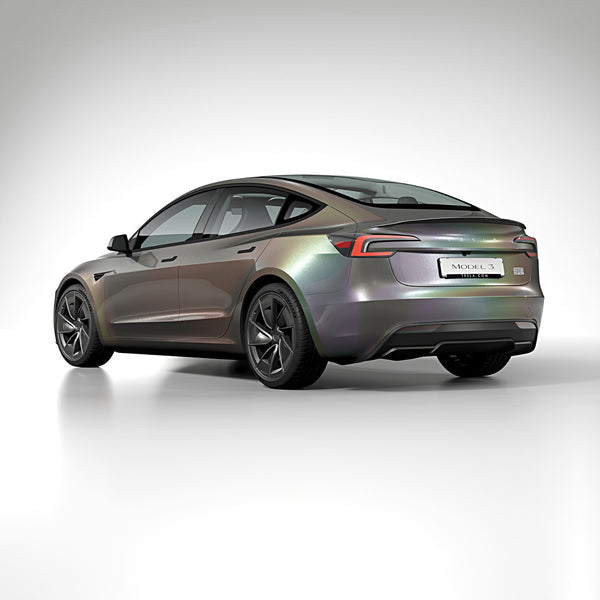 Tesla Model 3 Full Body Highland Vinyl Wrap