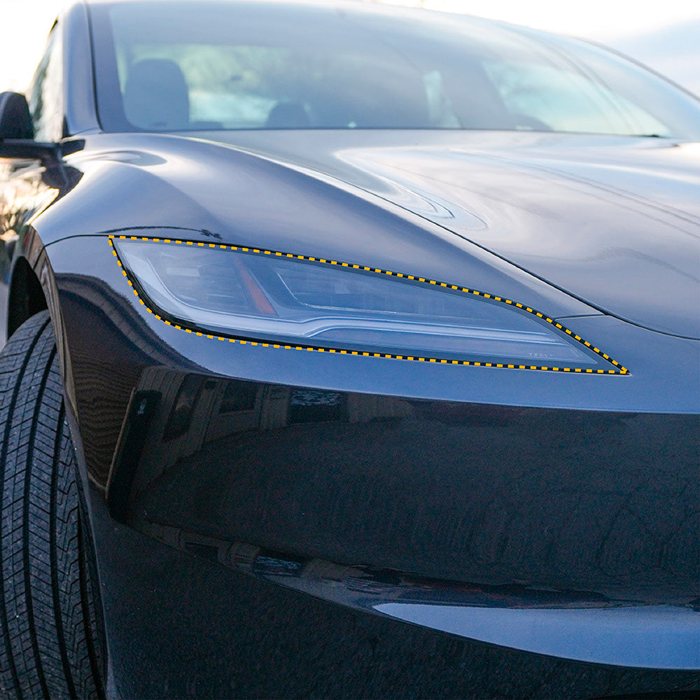 Model 3 Highland Refresh Headlight PPF - Clear Gloss