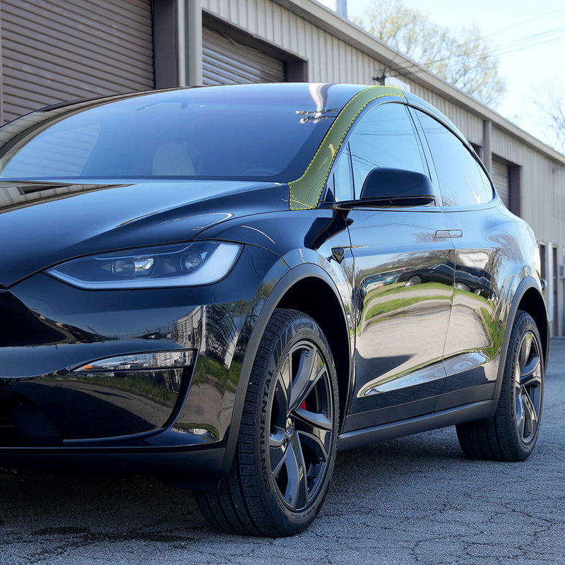 Front Pillar Protection - PPF Kit for Model X