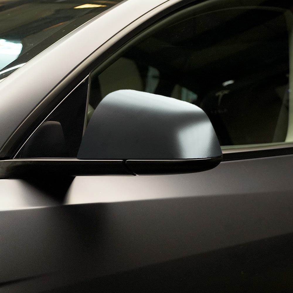 Mirror Vinyl Wrap for Model Y | Satin black