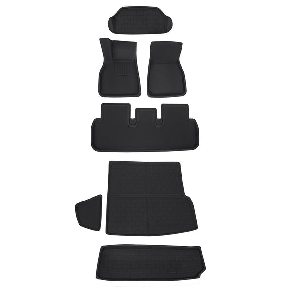 Complete Floor Mat Set for Model S 2021+
