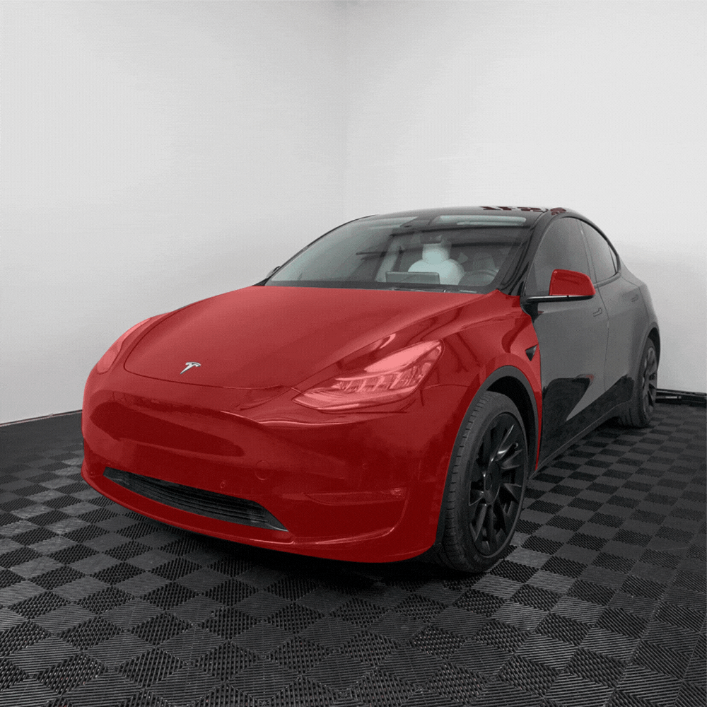 DIY Front Protection Kit - PPF for Model Y -TB-Y-DIYFRTKIT-GLSPPF- TESBROS