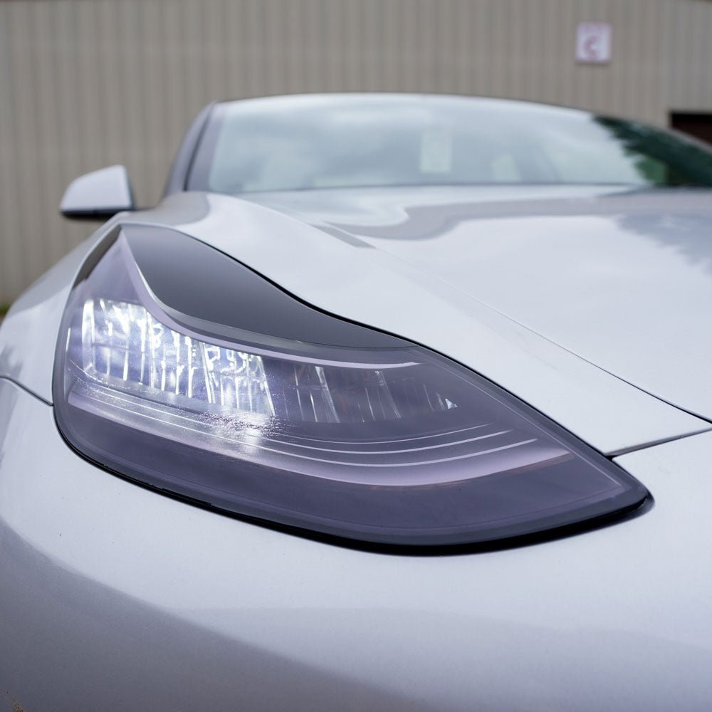 Headlight Eyelid Wrap for Model 3/Y -TB-3Y-EYELD-STNBLK- TESBROS