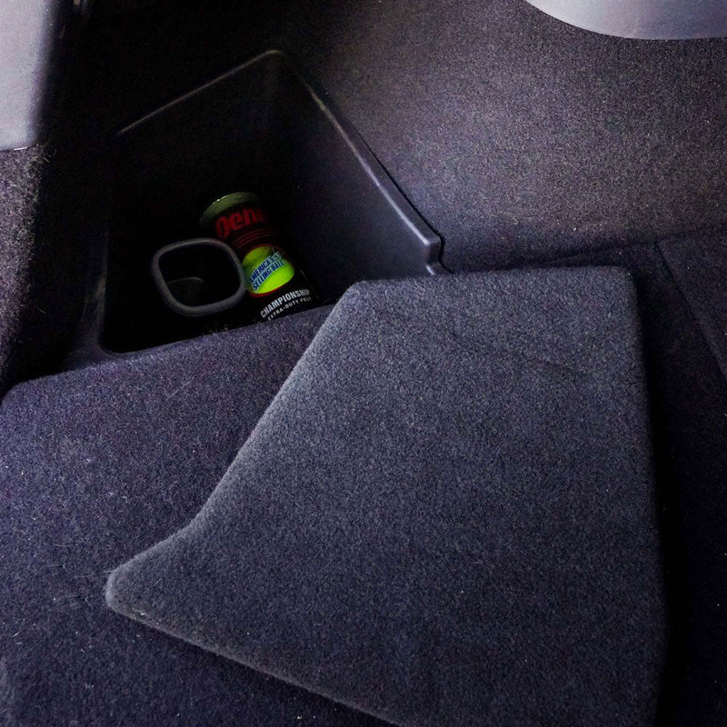 Trunk Side Storage Bins w/ Lids for Model Y