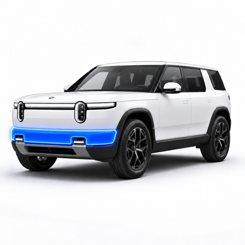 Front Bumper Protection – PPF for Rivian R2