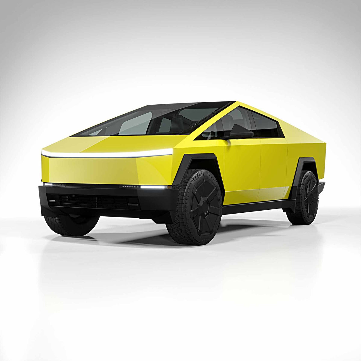 Cybertruck-gloss-ambulance-yellow