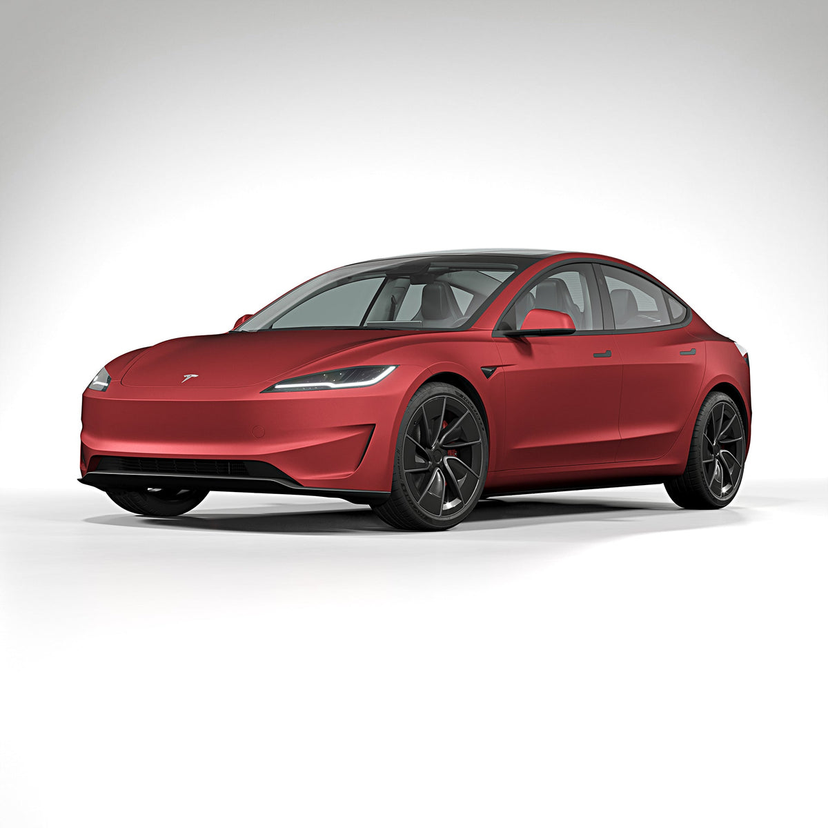 2025_Tesla_Model_3_Performance_matte-metallic-garnet-red