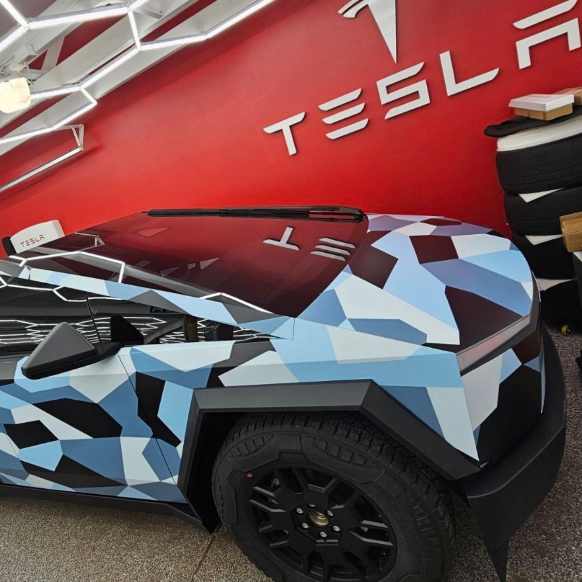 Custom Cybertruck Vinyl Wrap Kit | DIY Precision-Cut Vinyl