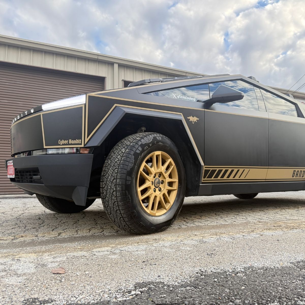 Custom Cybertruck Vinyl Wrap Kit | DIY Precision-Cut Vinyl