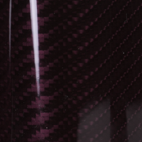 Boring PPF Gloss Red Forged Carbon Fiber