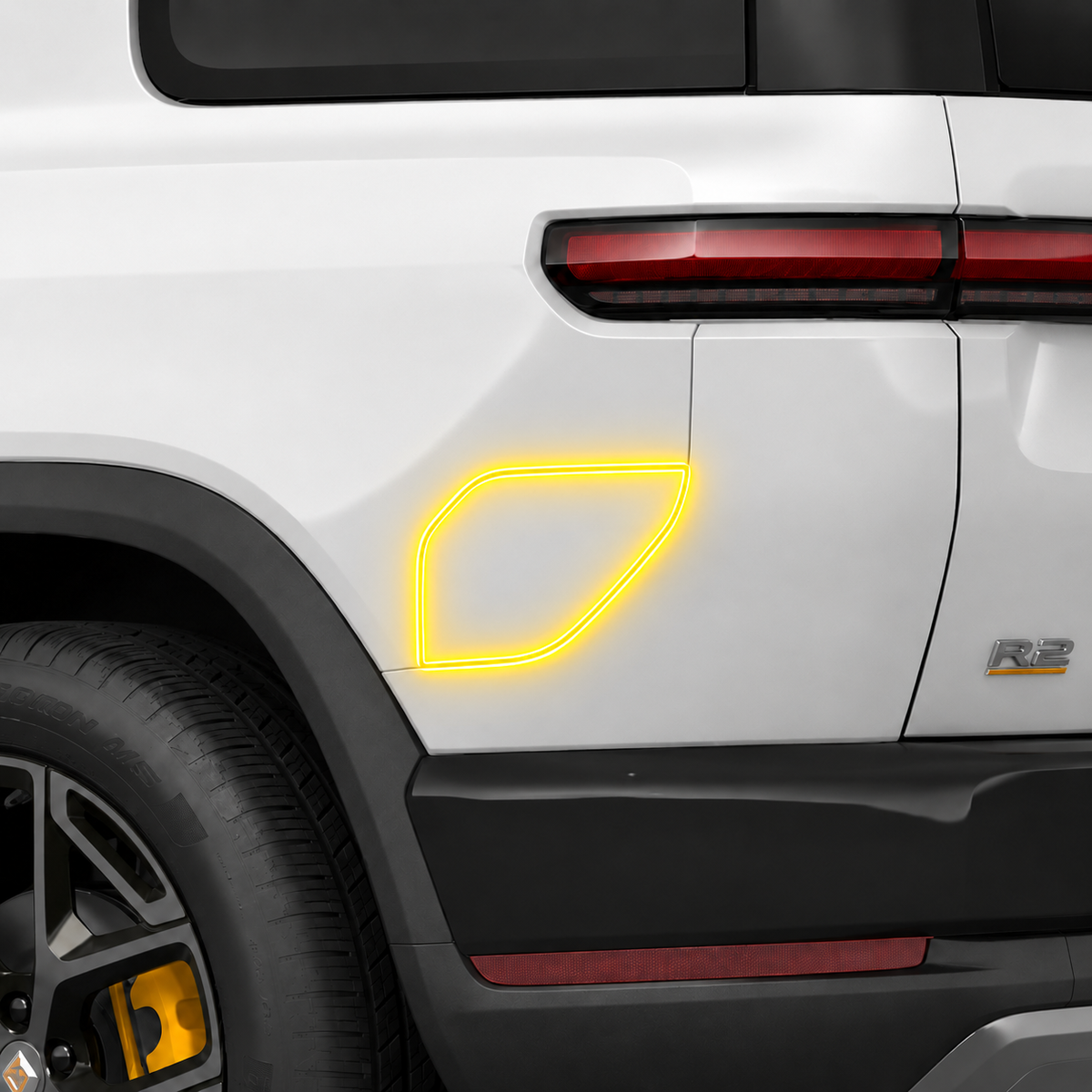 Charge Port Protection – PPF for Rivian R2