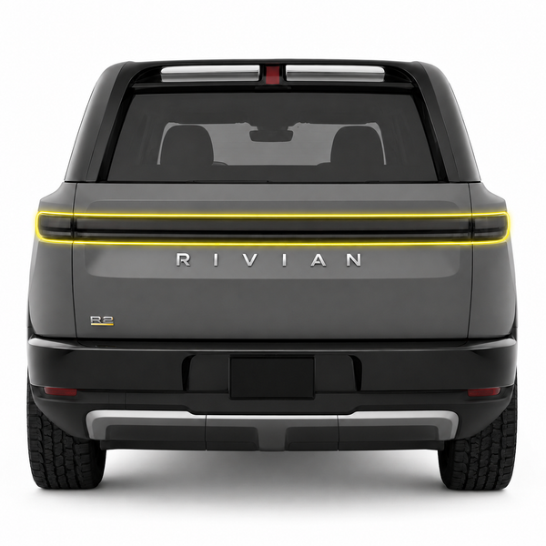 Tinted Taillight Protection – PPF for Rivian R2