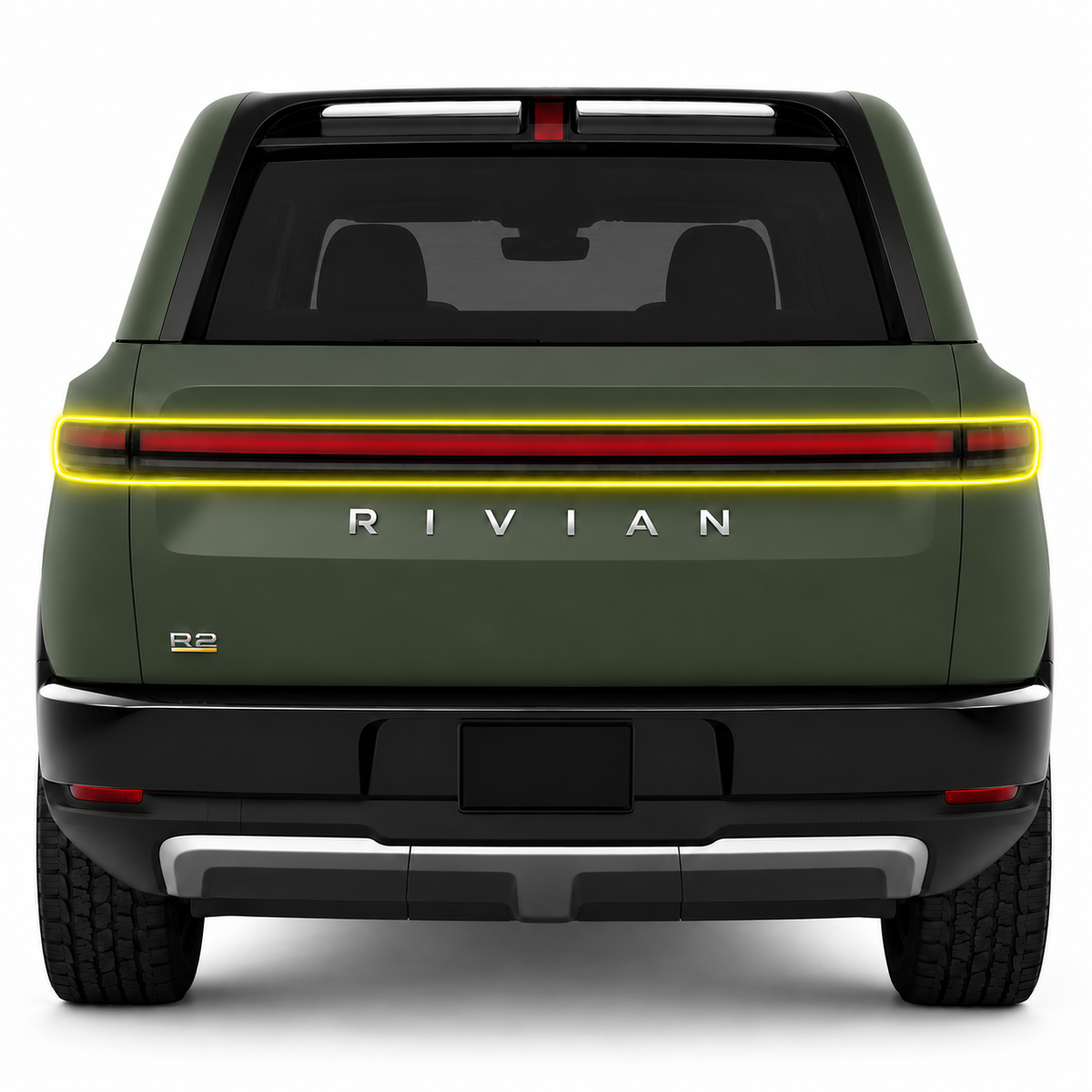 Taillight Protection – PPF for Rivian R2