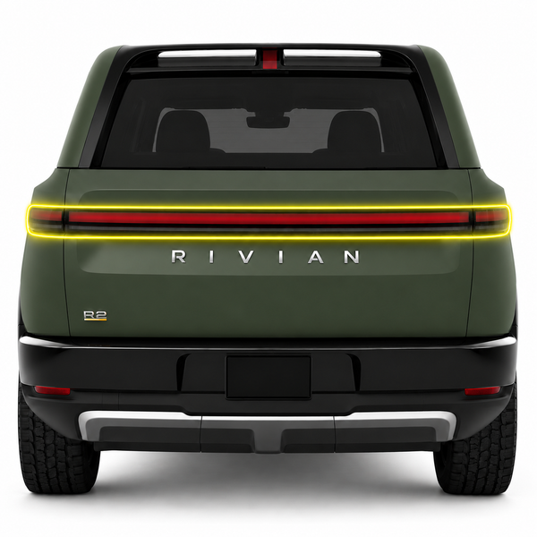 Taillight Protection – PPF for Rivian R2