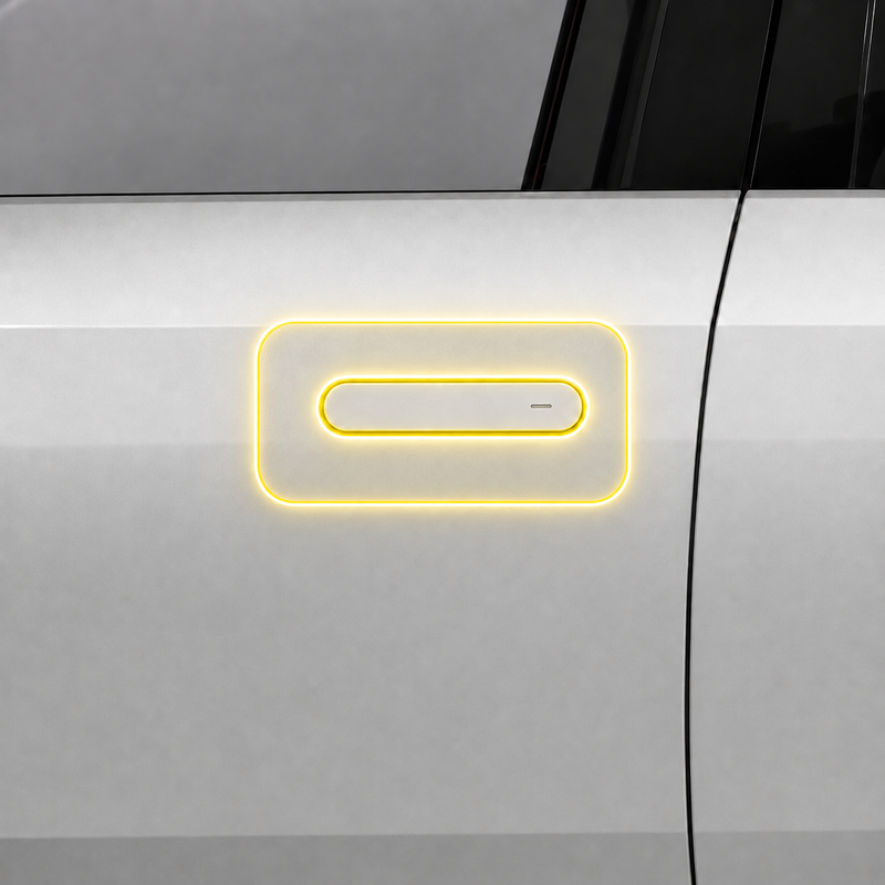 Door Handle Area Protection – PPF for Rivian R2