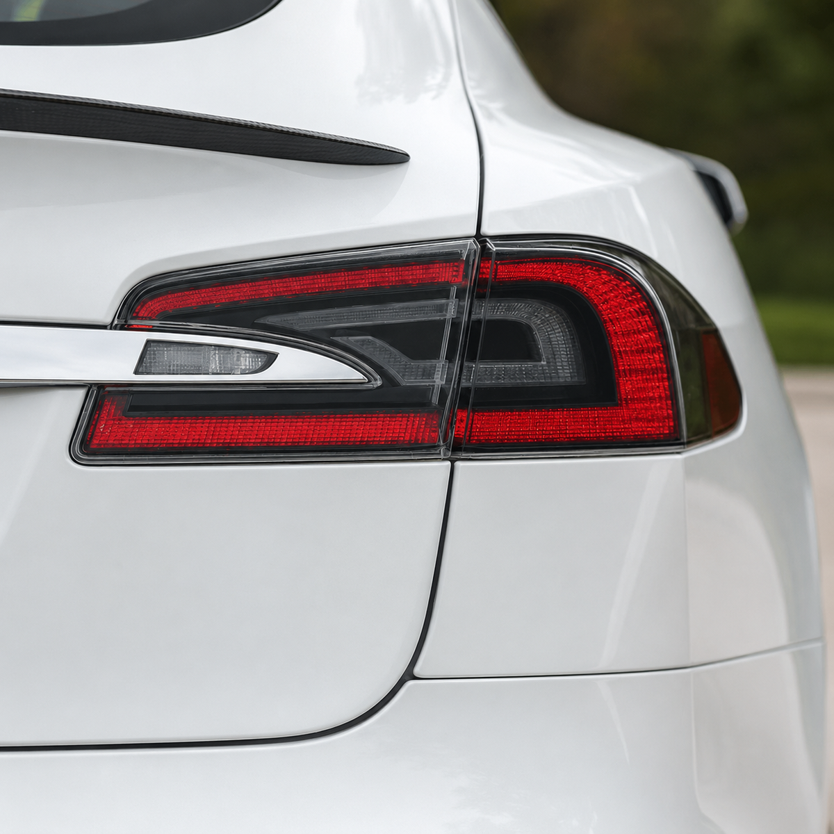 Taillight Protection - PPF for Model S | Pre 2021