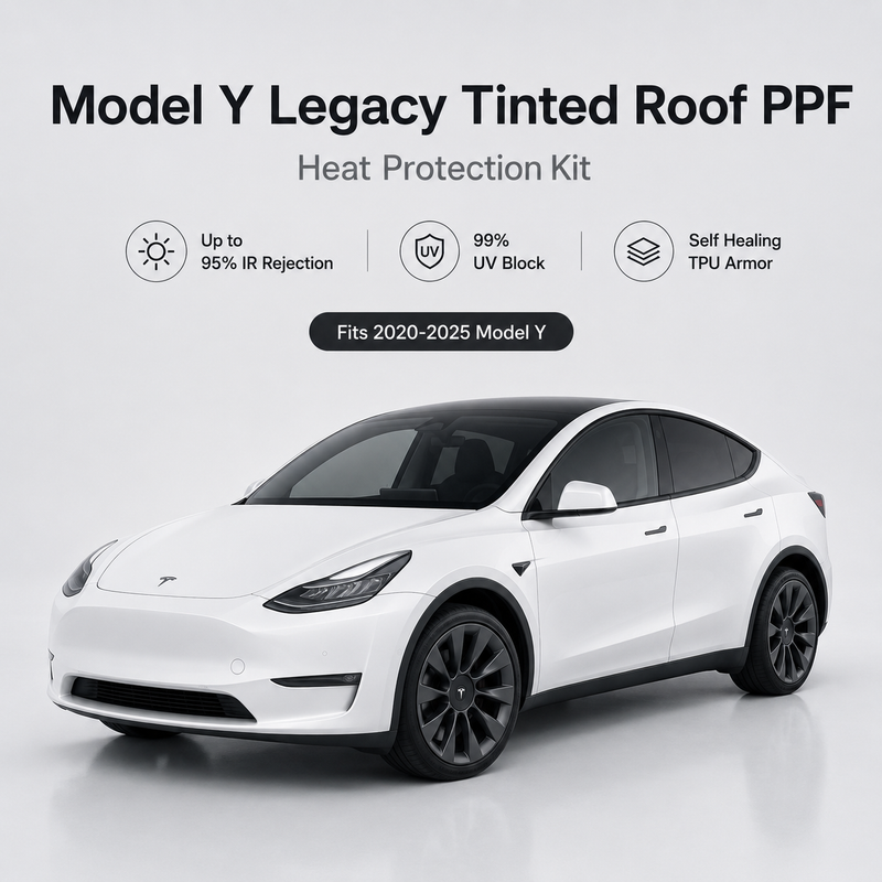 Model Y (2020-2025) Tinted Roof Protection - PPF Kit