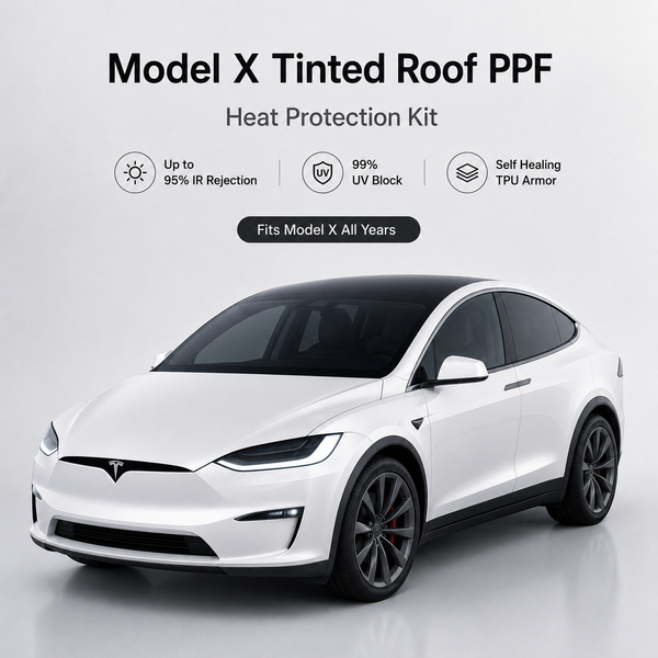 Tinted Glass Protection PPF Kit for Tesla Model X