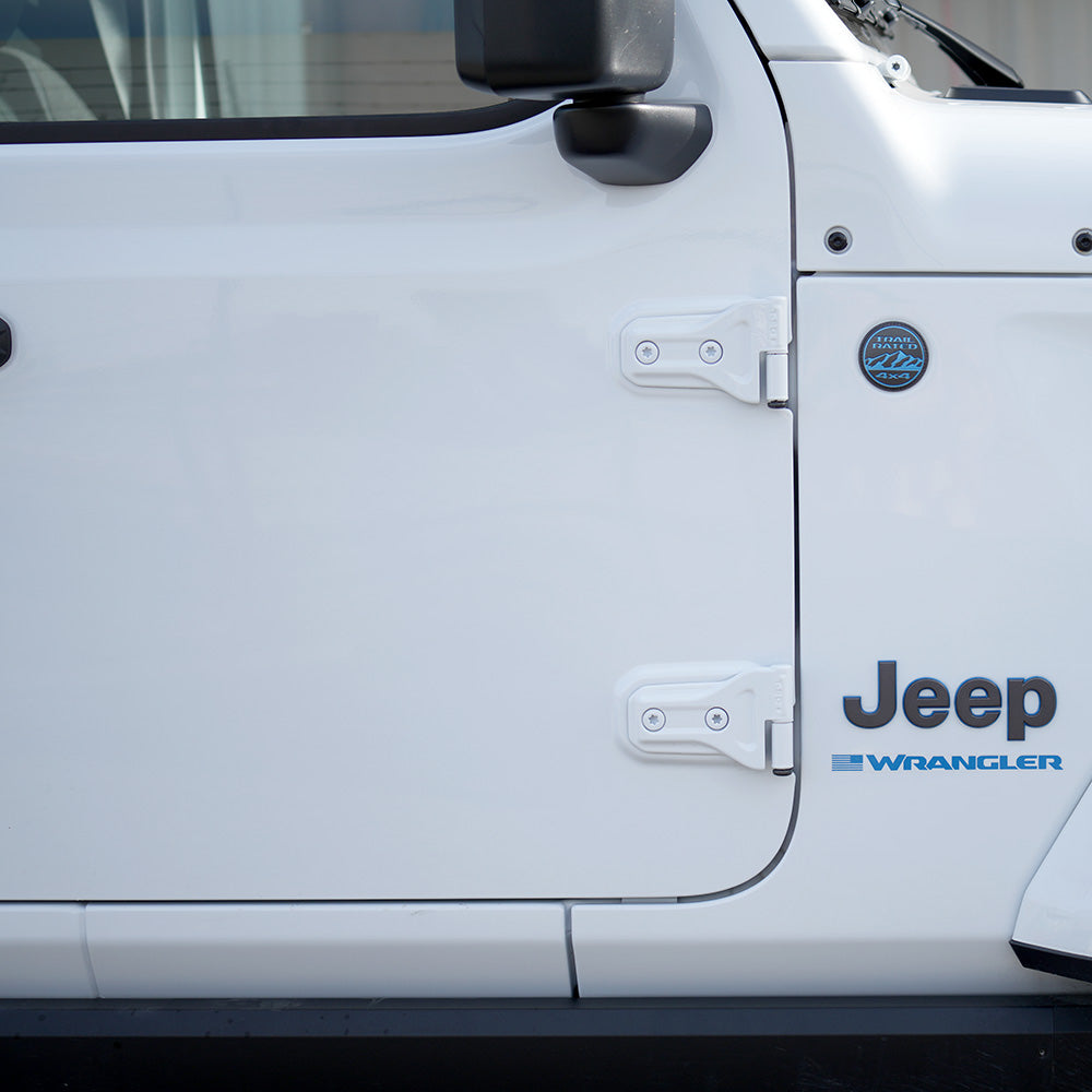 Door Hinge Protection - PPF for Jeep Wrangler
