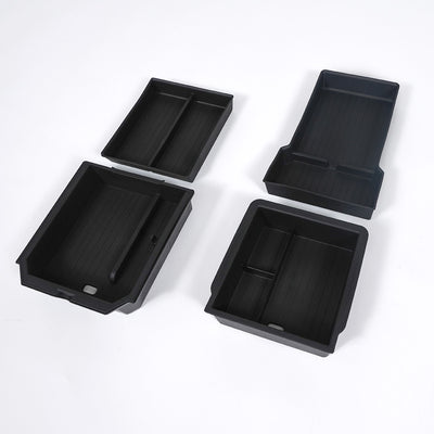 Center Console & Armrest Organizer Bundle for Model 3 Highland