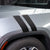 Front Double Side Stripes for R1T / R1S - Black Carbon Fiber