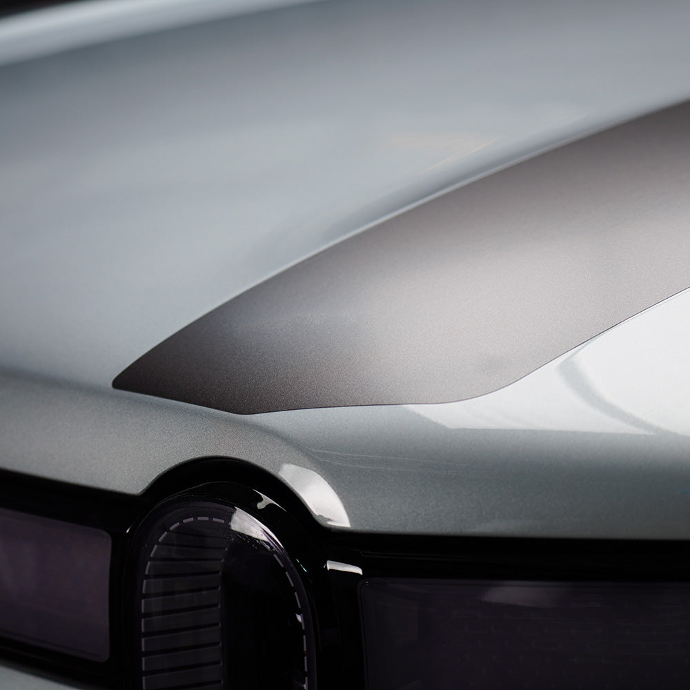 Hood Dual Stripes for R1T / R1S | Dark Satin Gray