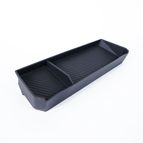Cybertruck Organizer Tray Behind Screen