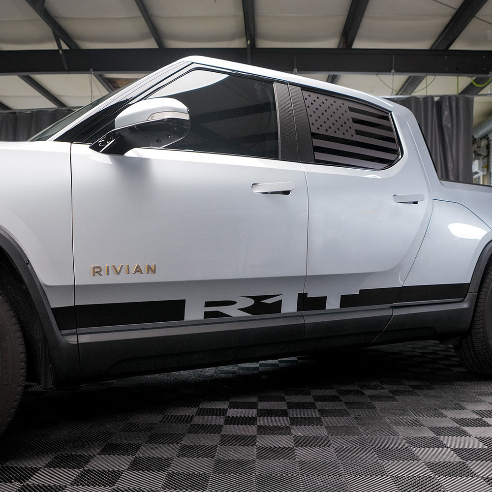 Lower Side Stripes for R1T | Satin Black