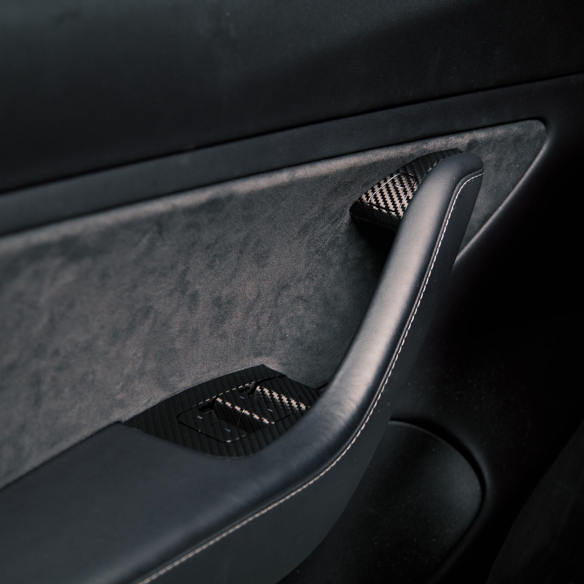 Black Carbon Fiber