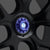 Center Lock-Design Center Caps for EVR "Roadster" Wheels | Blue