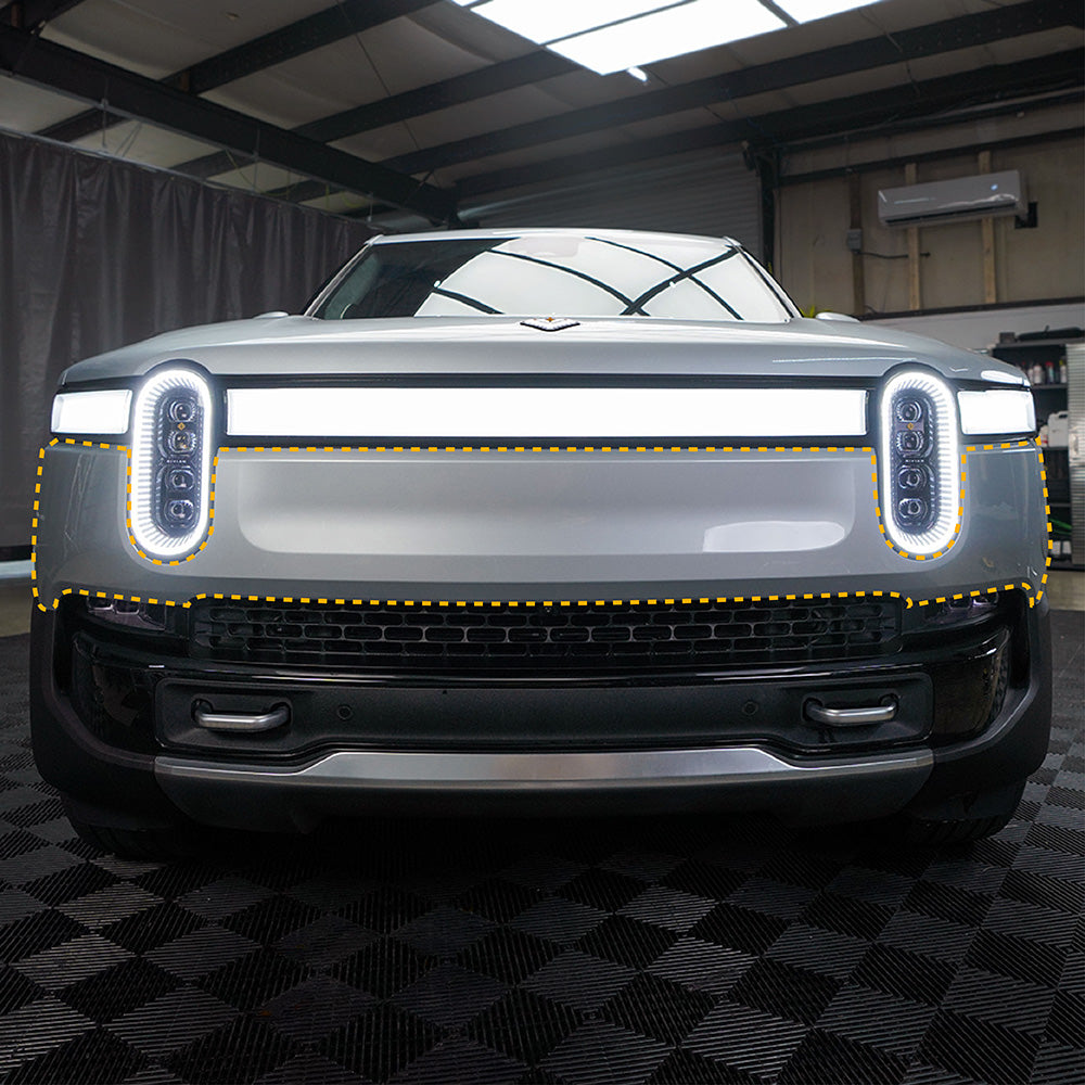 Front Bumper PPF for Rivian R1T