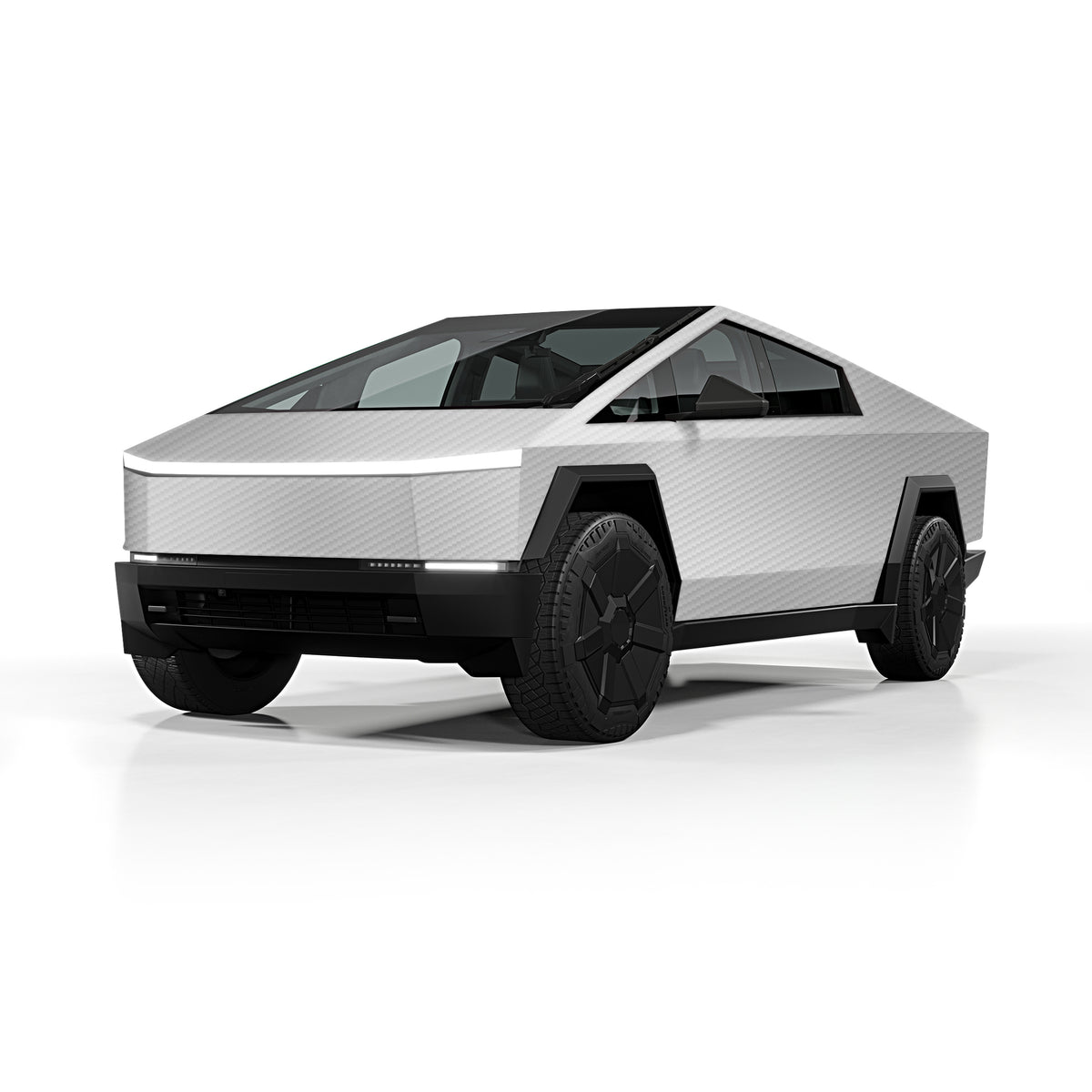 Gloss-Cream-White-Carbon-Fiber-Tesla-Cybertruck