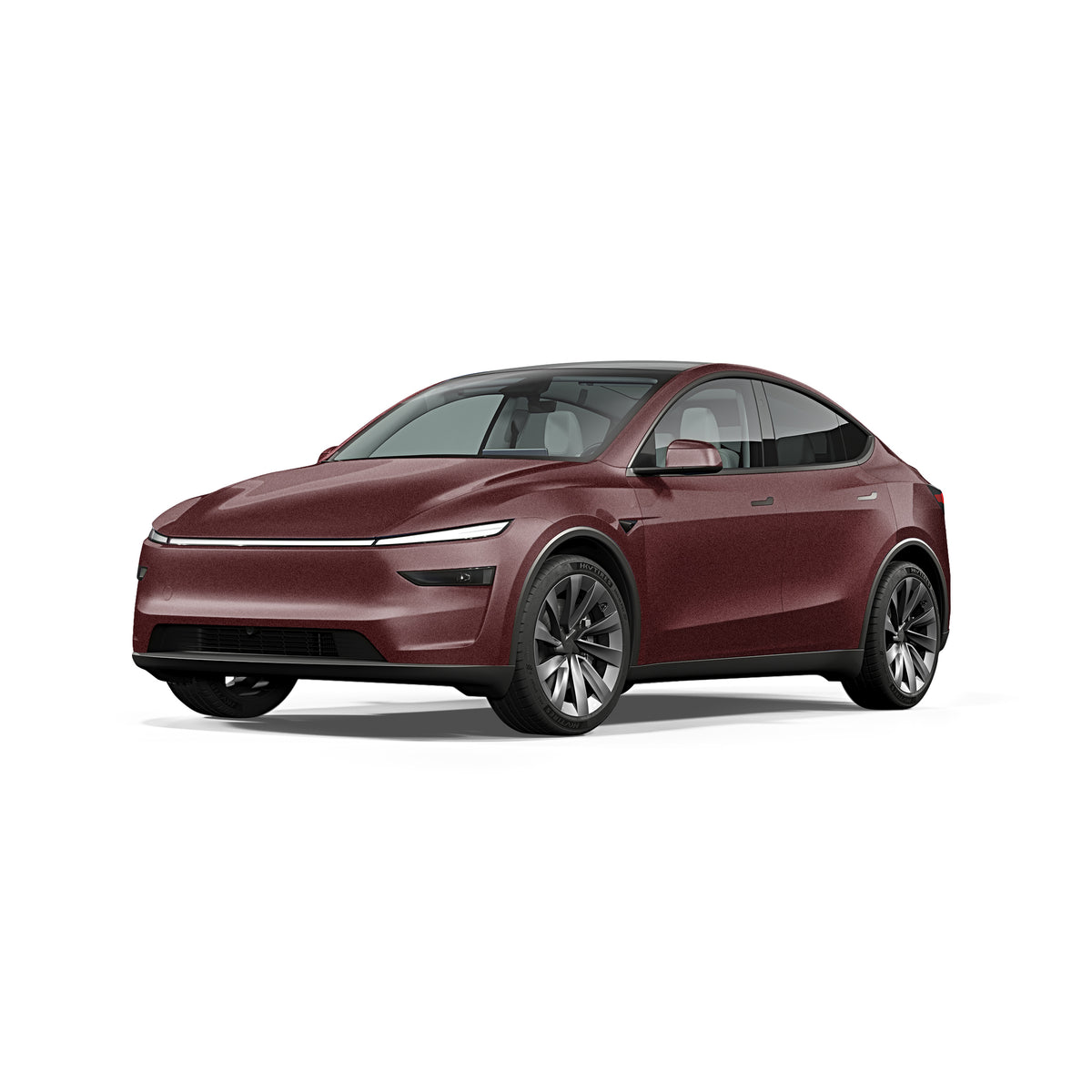 Gloss-Crimson-Red-Tesla-Model-Y-Juniper