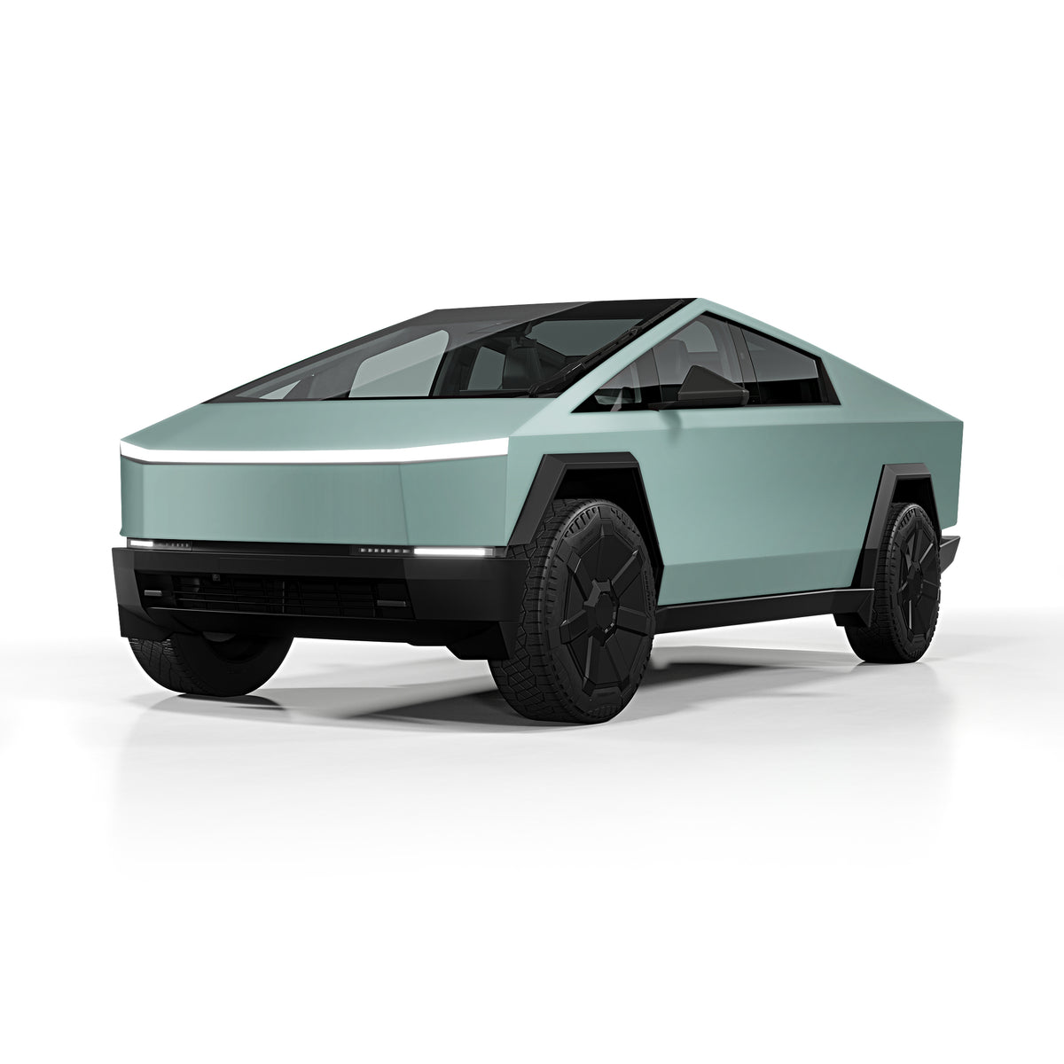 Gloss-Moonrock-Green-Tesla-Cybertruck