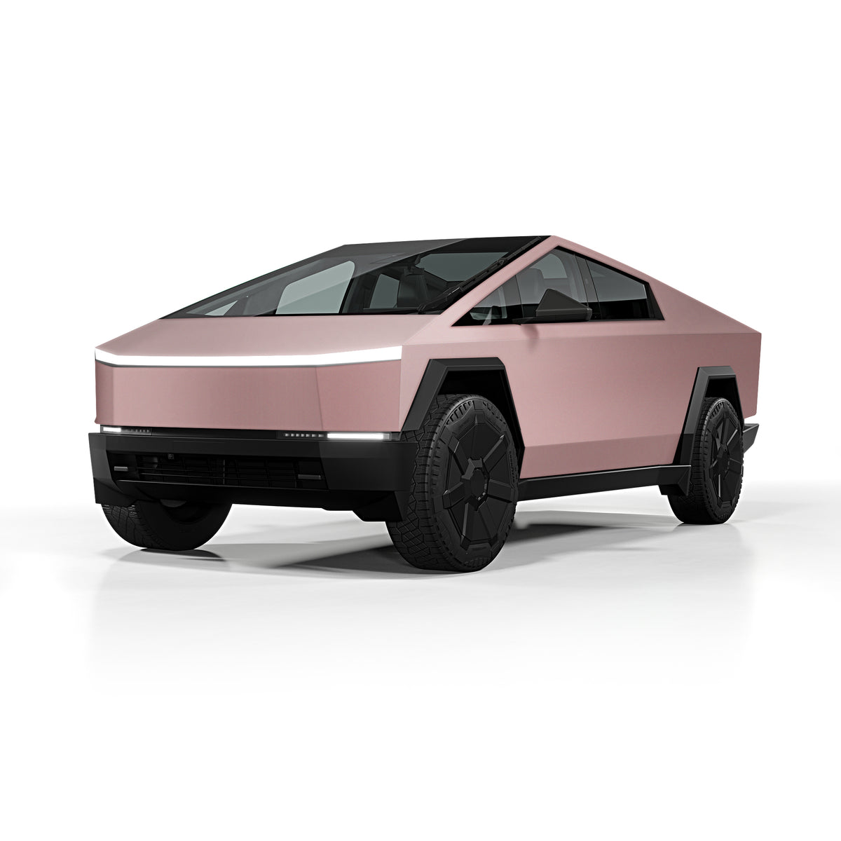 Gloss-Rose-Quartz-Tesla-Cybertruck