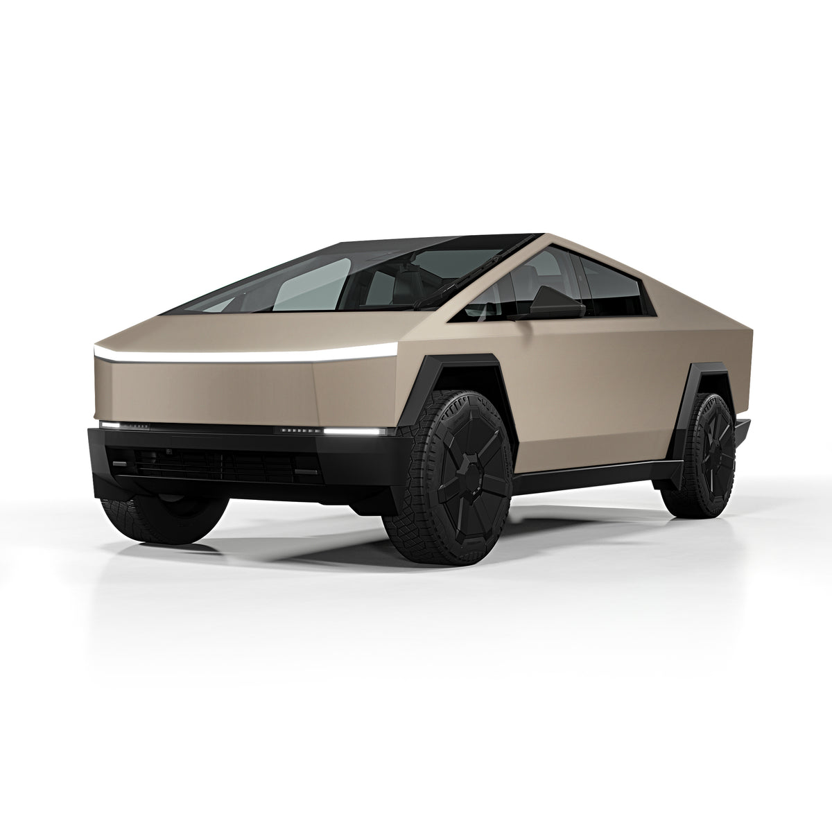 Gloss-Tan-Tesla-Cybertruck