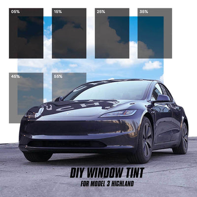 DIY Window Tint for Model 3 Highland 