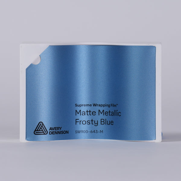 Matte Metallic Frosty Blue