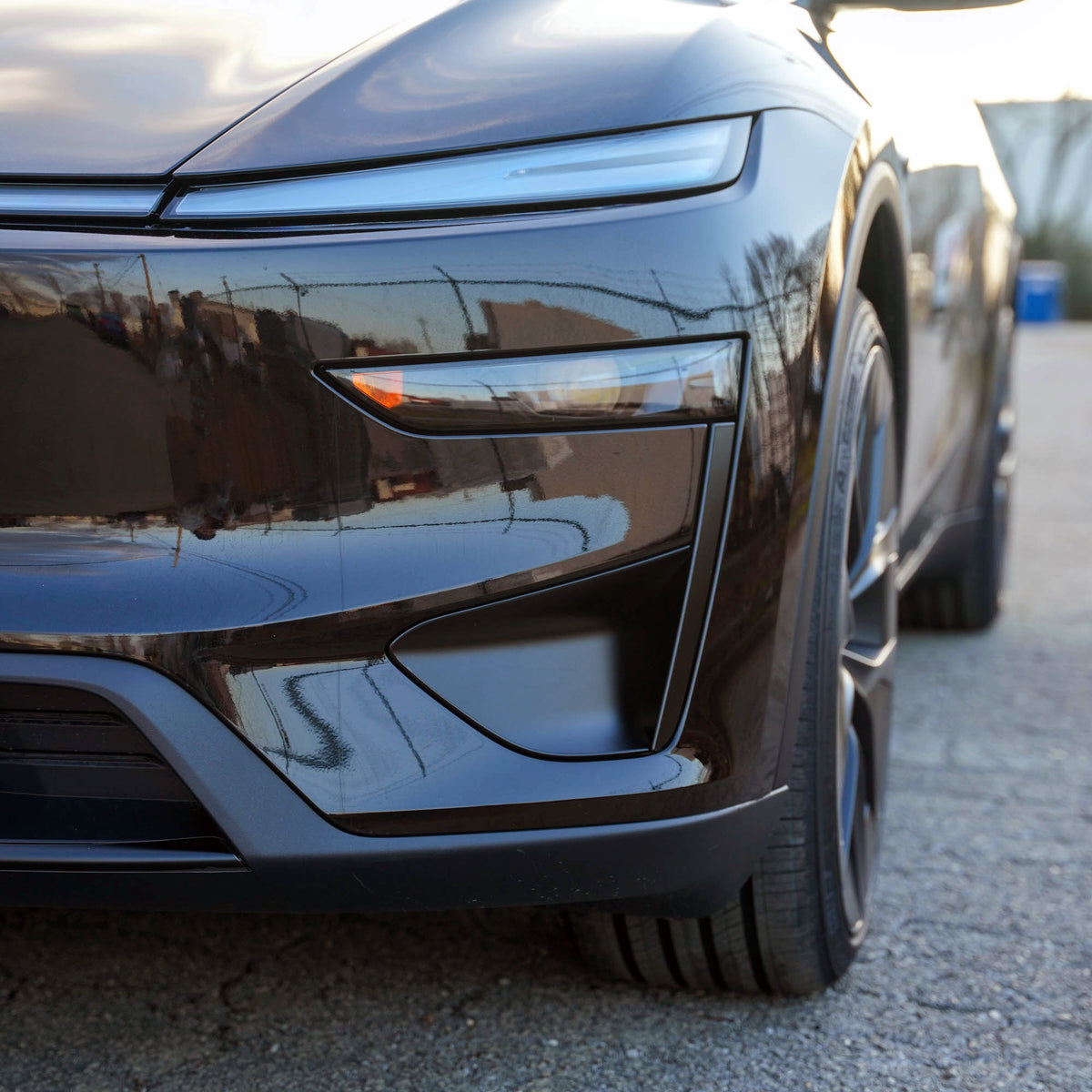 Model Y Juniper Performance Front Bumper Decor Trim PPF 