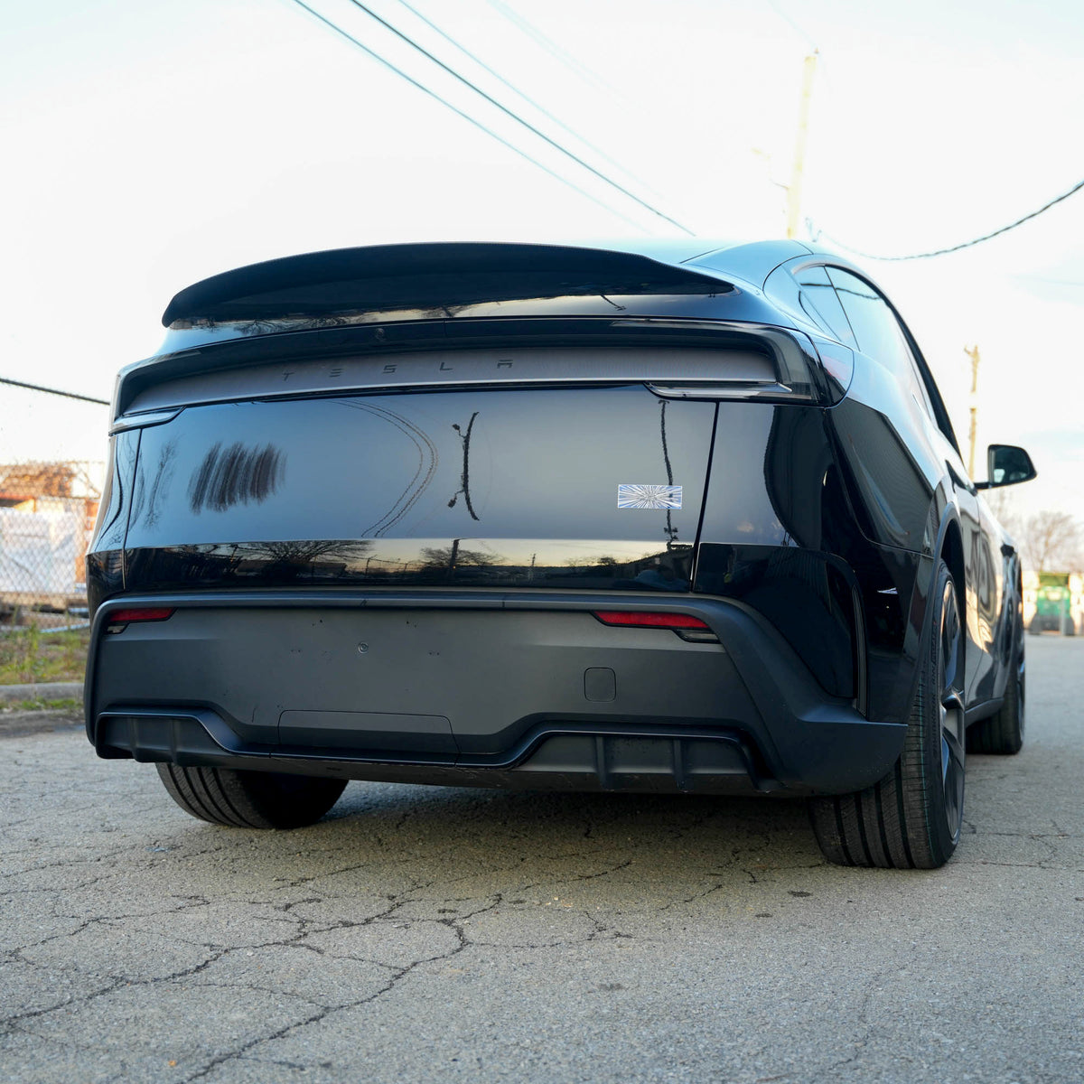 Model Y Juniper Rear Diffuser Decor PPF