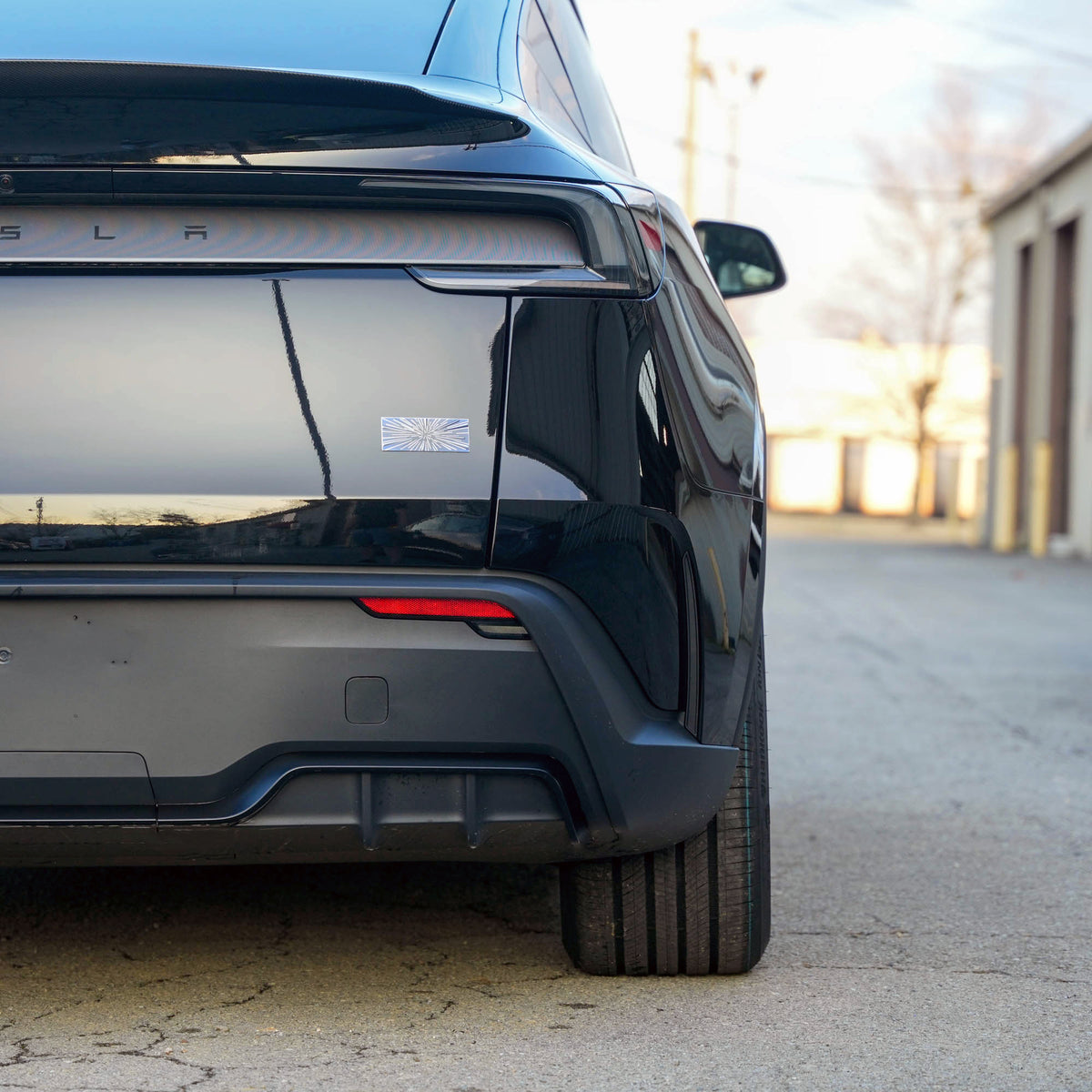 Model Y Juniper Rear Diffuser Decor PPF