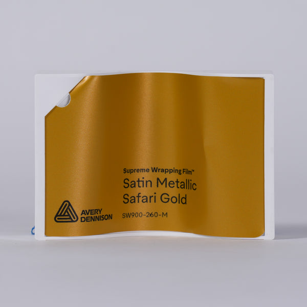 Satin Metallic Safari Gold