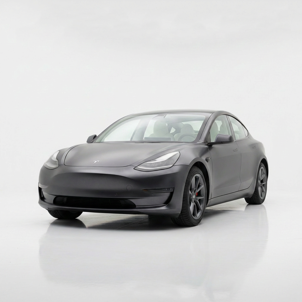 Satin Metallic Dark Grey